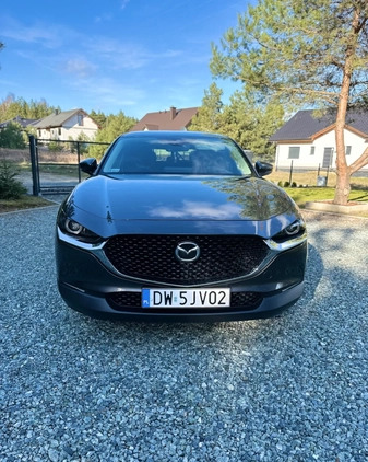 Mazda CX-30 cena 118000 przebieg: 102000, rok produkcji 2019 z Wrocław małe 121